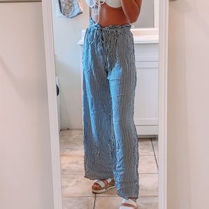 See you Monday striped pants